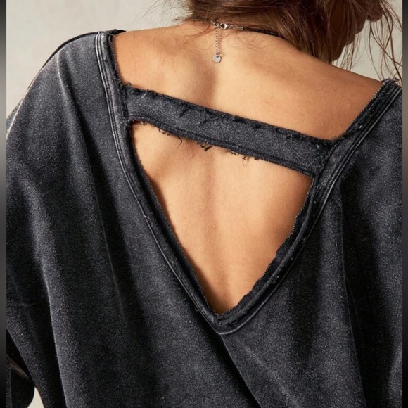 Boho cotton long sleeve blouse - Picture 3 of 8